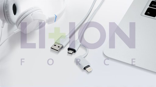 Romoss 2 in 1 Universal Data Cable - Lightning  & Micro-USB 