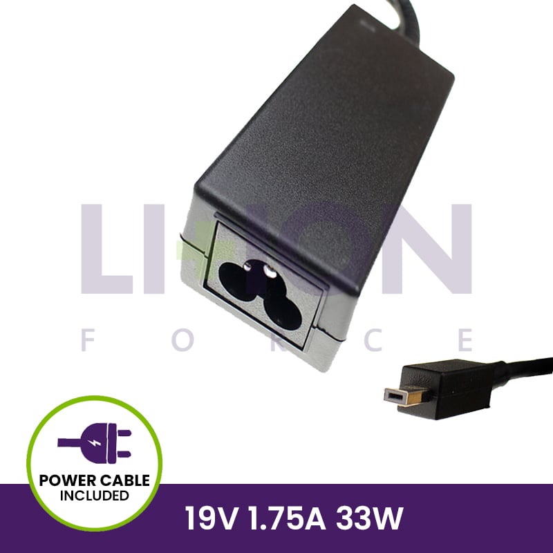 AC Adapter  19V 1.75A 33W - SMALL SQUARE                    