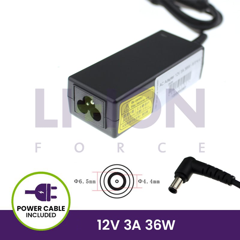 AC Adapter 12V 3A 36W - 6.5*4.4                          