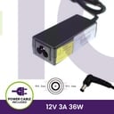 AC Adapter 12V 3A 36W - 6.5*4.4                          