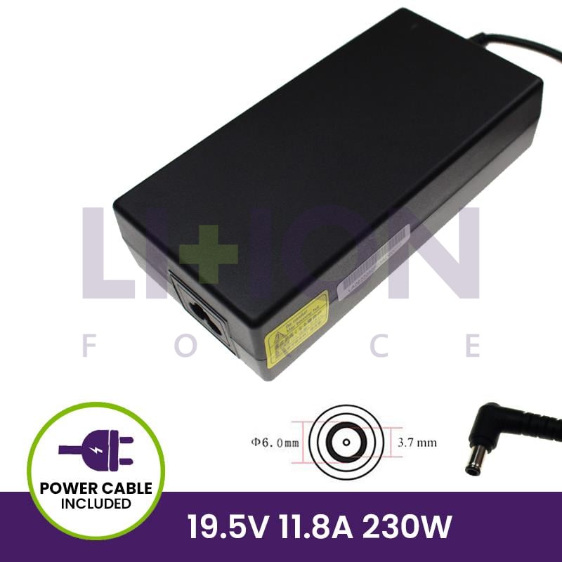 AC Adapter 19.5V 11.8A 230W - 6.0*3.7                       