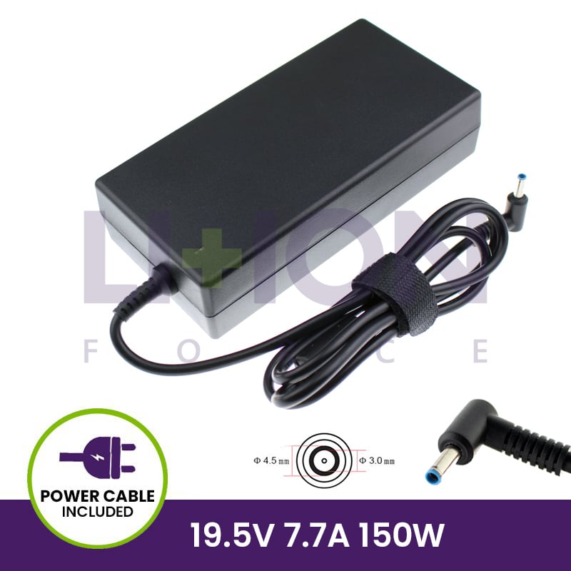 AC Adapter 19.5V 7.7A 150W - 4.5*3.0 Pin inside