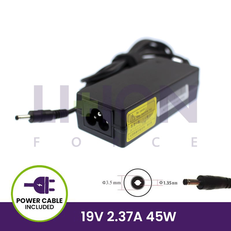 AC Adapter 19V 2.37A  45W - 3.5x1.35                     