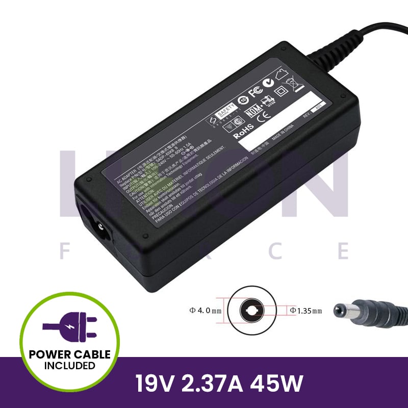 AC Adapter 19V 2.37A 45W - 4.0*1.35