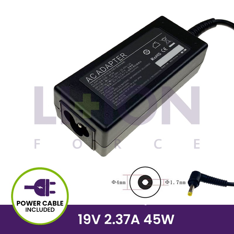 AC Adapter 19V 2.37A 45W - 4.0*1.7