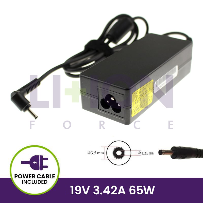AC Adapter 19V 3.42A 65W - 3.5x1.35