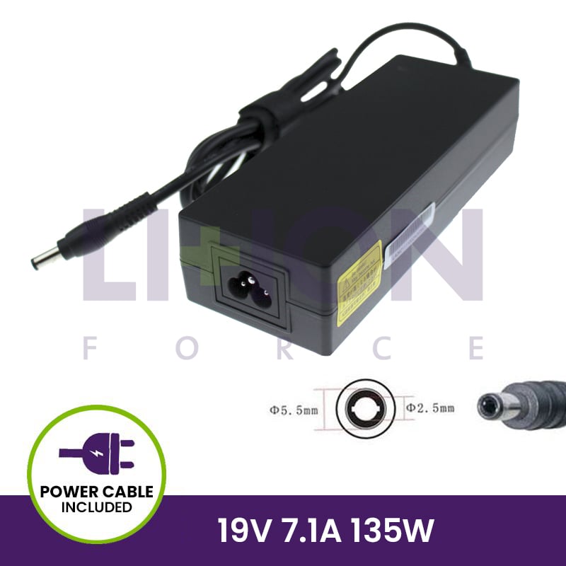 AC Adapter 19V 7.1A 135W - 5.5*2.5                       