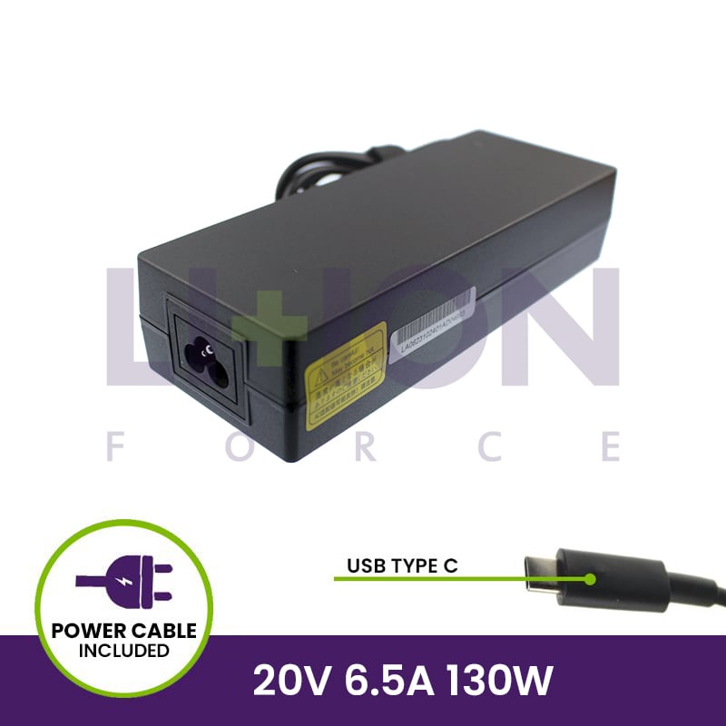 AC Adapter 20V 6.50A 130W - Type-C                          