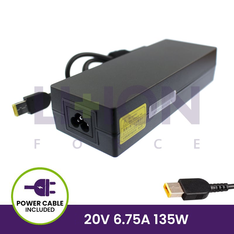 AC Adapter 20V 6.75A 135W USB