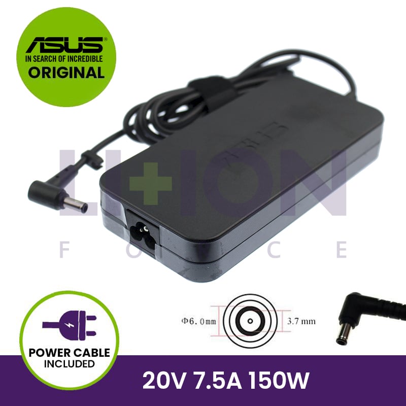 AC Adapter Asus 20V 7.5A 150W - 6.0x3.7