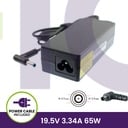 AC Adapter HP 19.5V 3.34A 65W - 4.5*3.0 Pin inside        