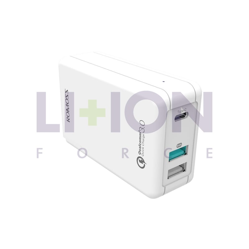 AC Adapter Romoss Power Cube-EX Type-C USB 3.1 30W          