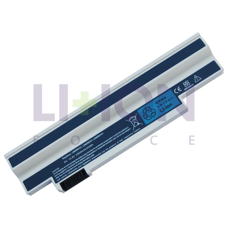 Battery ACER Aspire one 532h all Series 10.8V 2200mAh/24Wh  
