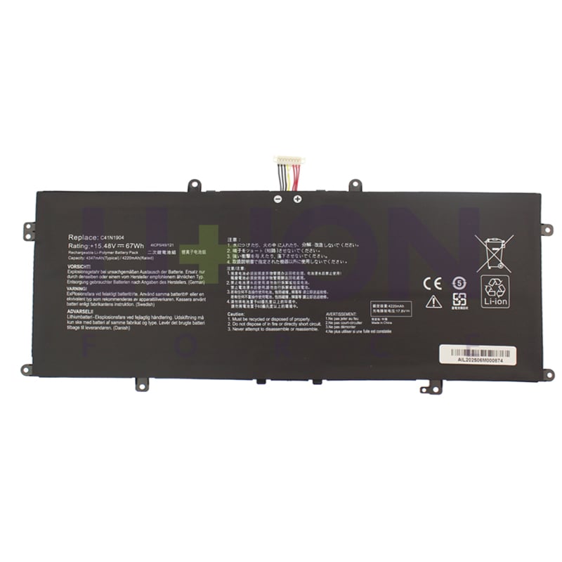 Battery ASUS C41N1904 15.4V 3200mAh/49Wh