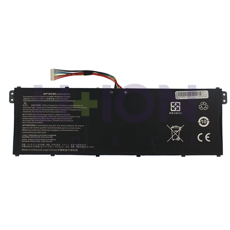 Battery Acer A514-52 11.25V 4350mAh - AP18C8K               