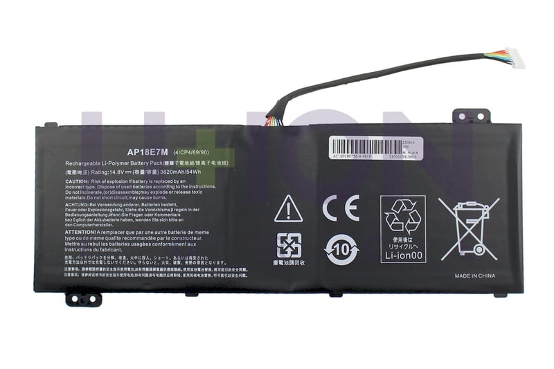 Battery Acer AP18E7M 15.4V 3700mAh/57Wh                     