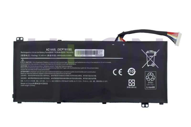 Battery Acer Aspire VN7-571G 11.4V 3800mAh/43Wh