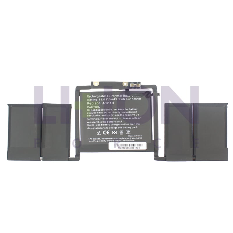 Battery Apple A1819 11.41V 4300mAh/49Wh                     