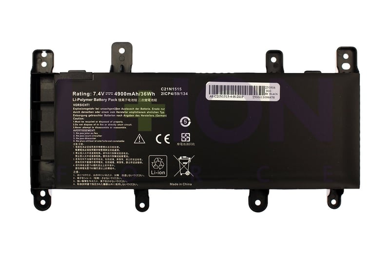 Battery Asus X756 7.4V 4900mAh/36wh