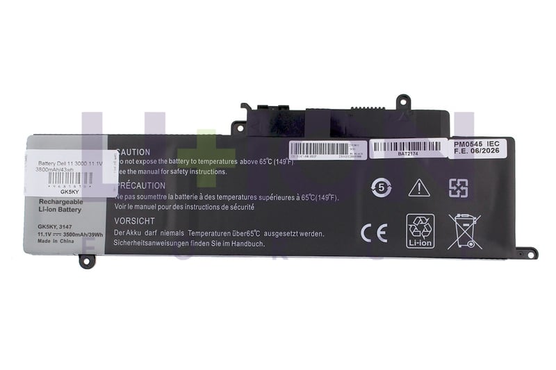Battery Dell 11 3000 11.1V 3800mAh/43wh                     