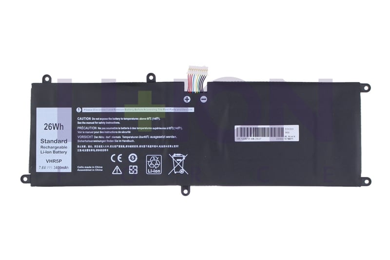 Battery Dell 7.6V 3400mAh/34Wh                              