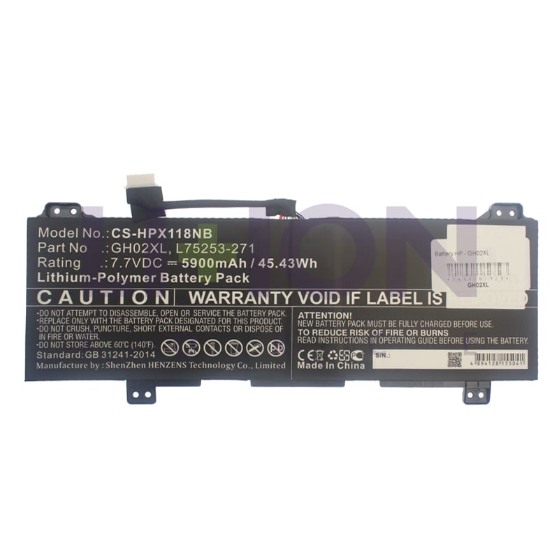Battery HP - GH02XL                                         