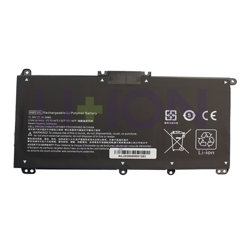 Battery HP 15-EG 11.34V 3400mAh/39Wh                        