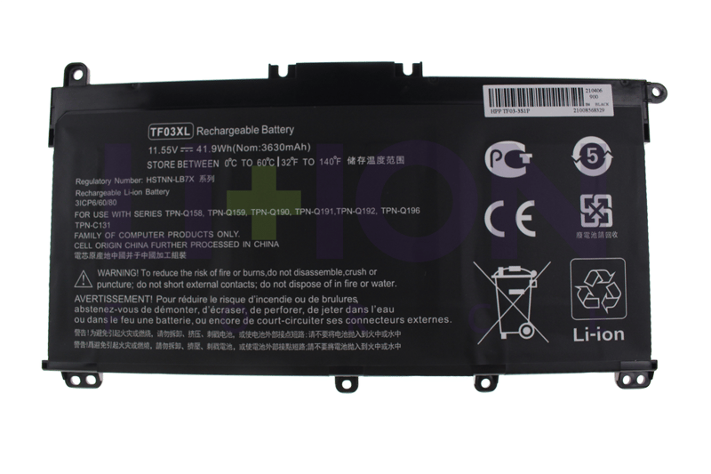 Battery HP Pavilion 14-BF 11.6V 3470mAh/40Wh
