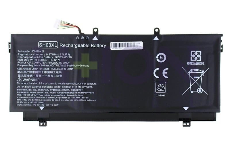 Battery HP Spectre x360 11.55V 4900mAh/57Wh