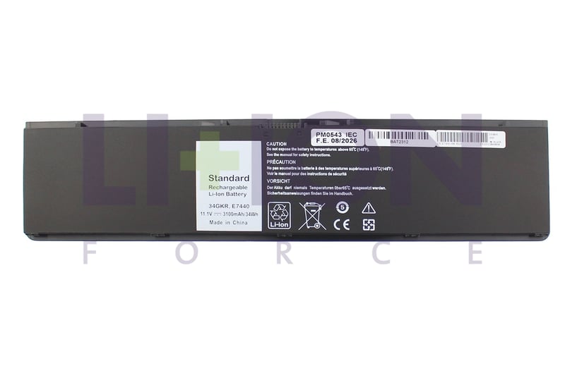 Battery Latitude E7440 11.1V 3100mAh/34wh                   