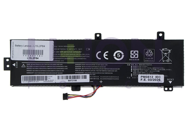 Battery Lenovo - L15L2PB4