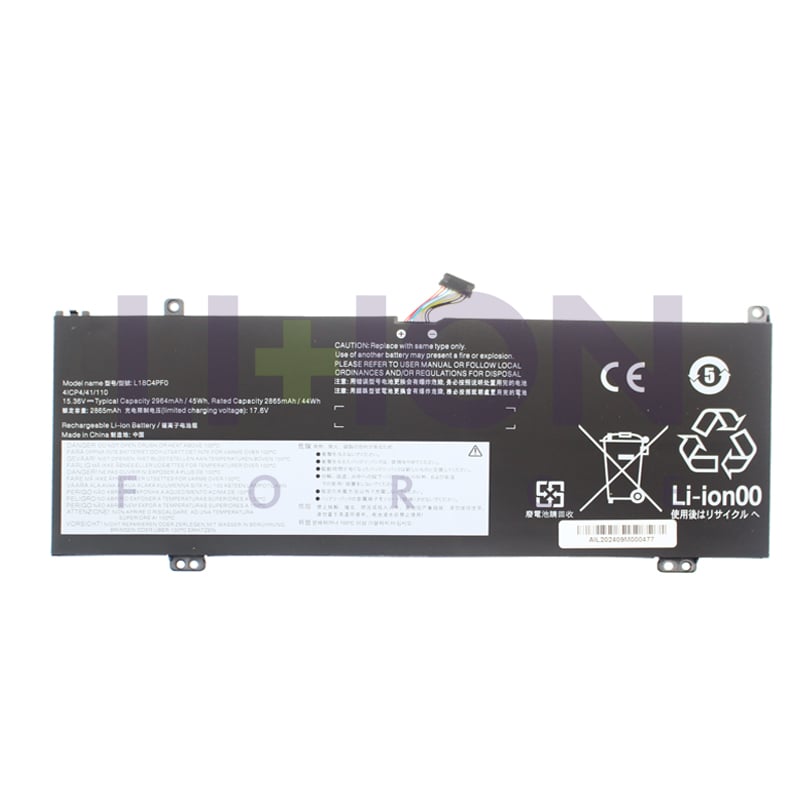 Battery Lenovo 15.2V 2900mAh - L18C4PF0                     