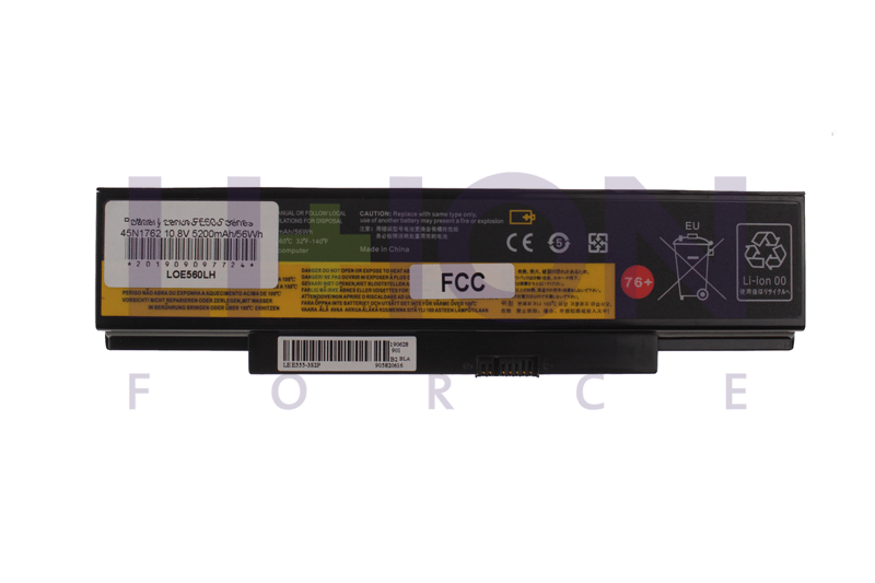 Battery Lenovo E560 Series 45N1762 10.8V 5200mAh/56Wh       