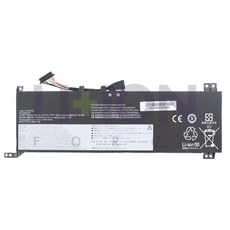 Battery Lenovo Legion 5 15.4v 3850mAh /59Wh                 