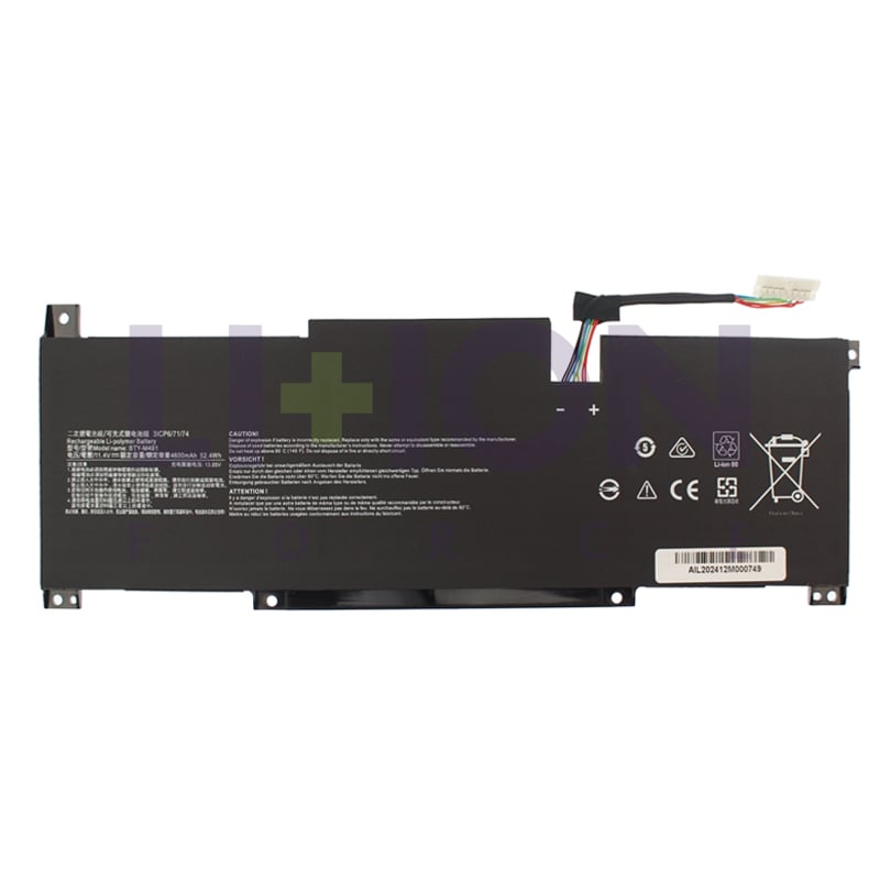 Battery MSI 8 Pin - BTY-M491                                      