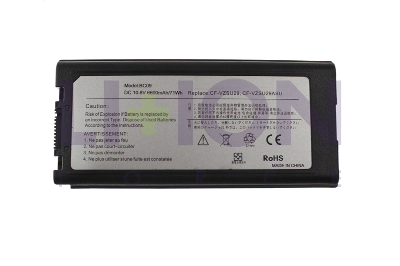 Battery Panasonic CF-29 10.8V 6600mAh/71Wh                  