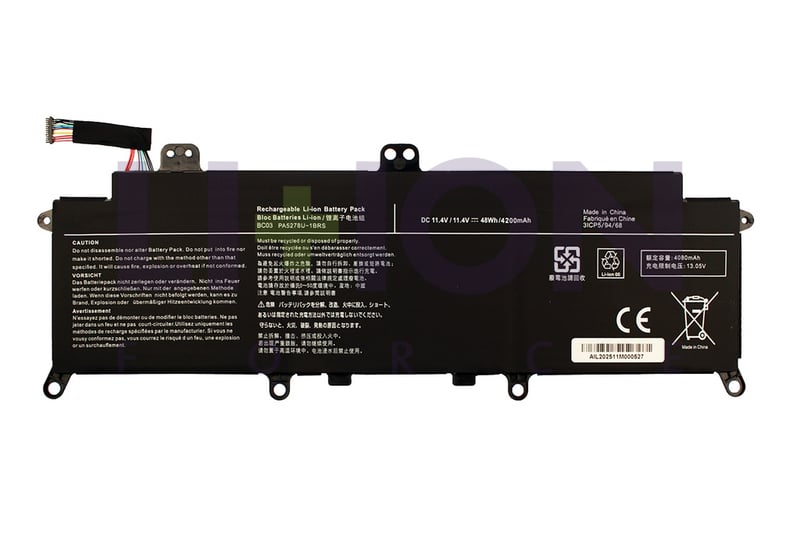 Battery Toshiba PA5278U 11.4V 4000mAh/45.6Wh        