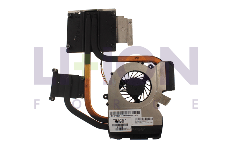 Cooler HP w/Heatsink - 665278-001                           