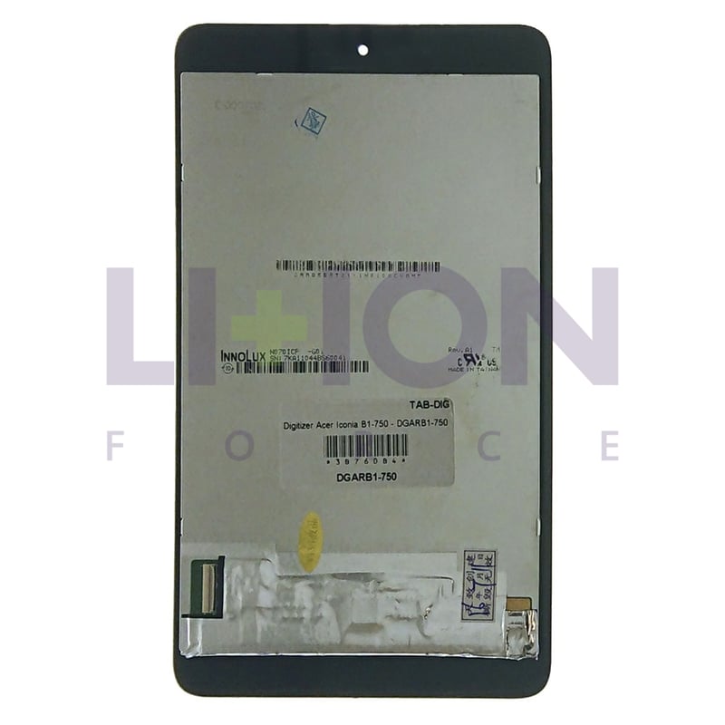 Digitizer Acer Iconia B1-750 - DGARB1-750                   