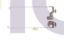 Display Hinge Toshiba KIT L/R - HINGETAL645                 