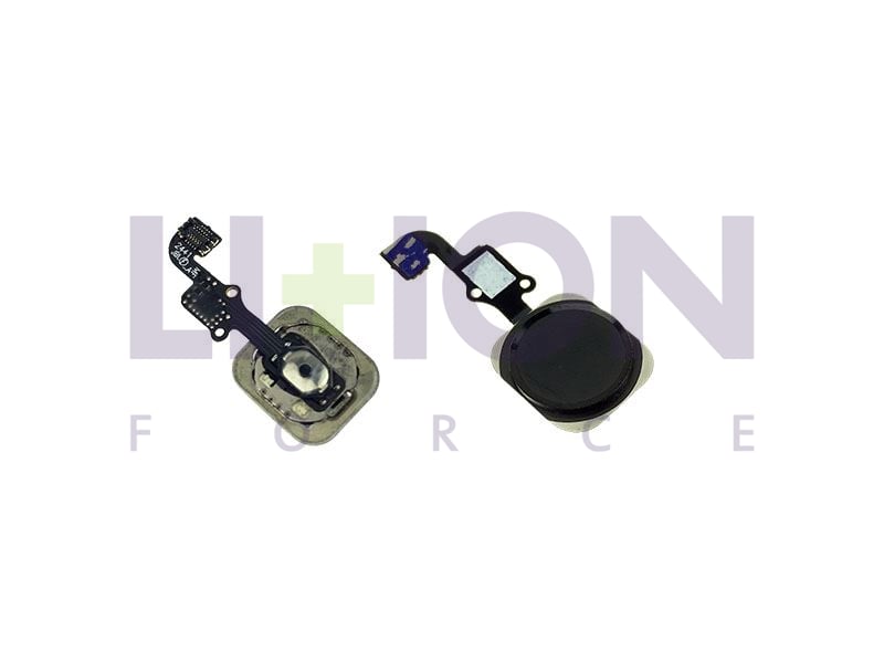 Home Botton Cap Apple iPhone 6 w/Flex - HBIP6FXBK           