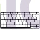 Keyboard Frame Dell - 0D19TR                                