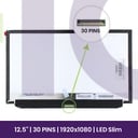 LCD Screen AUO 12.5 FHD - 1920×1080 - B125HAN02.2           