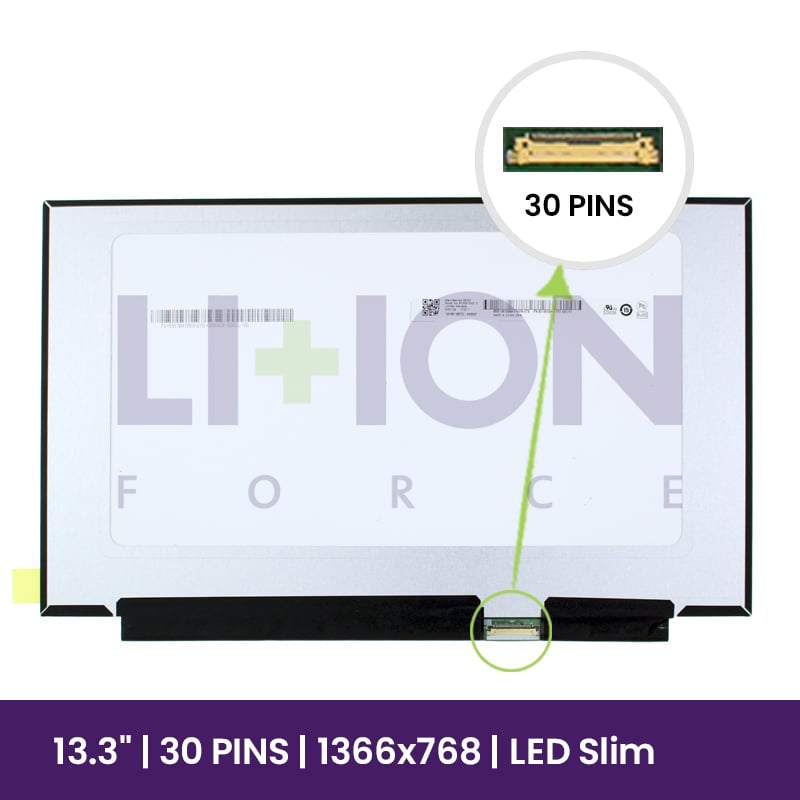 LCD Screen AUO 13.3 WXGA HD - 1366x768 B133XTN03.3          