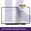 LCD Screen AUO 14" WUXGA Slim 1920x1080 - B140HTN02.1       