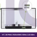 LCD Screen BOE 14 WXGA FHD - 1920x1080                    