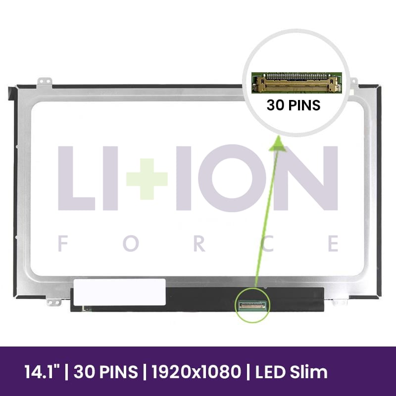 LCD Screen BOE 14 WXGA FHD - 1920x1080 - NV140FHM-N41