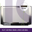 LCD Screen BOE 15.6" UHD 3840 x 2160 - NV156QUM-N44