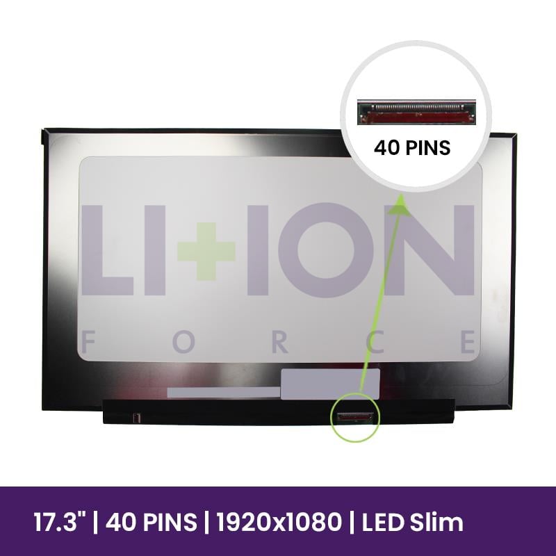 LCD Screen BOE 17.3 FULL HD - 1920x1080 - NV173FHM-N44      