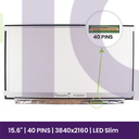 LCD Screen CMO 15.6" UHD Slim 3840×2160 - N156DCE-GA1       